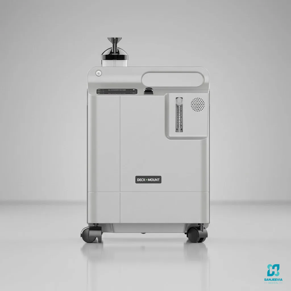 5L Oxygen Concentrator, Medical 5 litre oxygen concentrator for continuous oxygen therapy at home