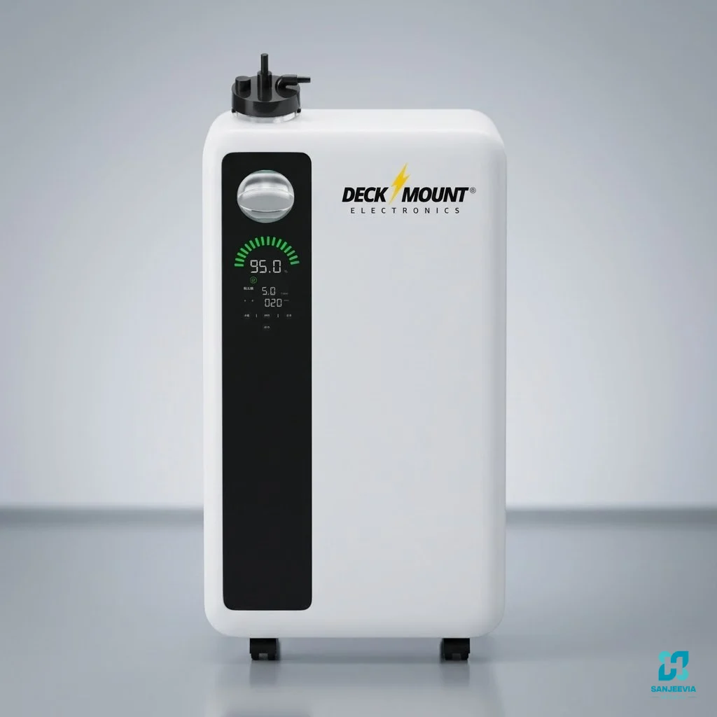 Portable 5L oxygen concentrator for patients with respiratory conditions