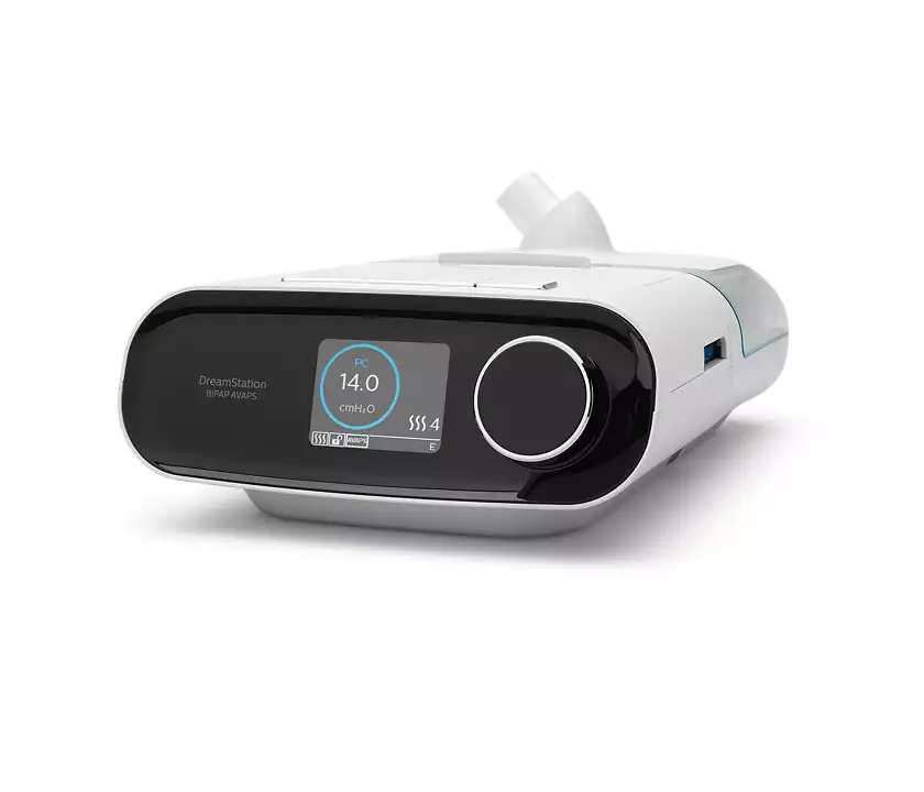 BiPAP machine for clinician-prescribed home respiratory support