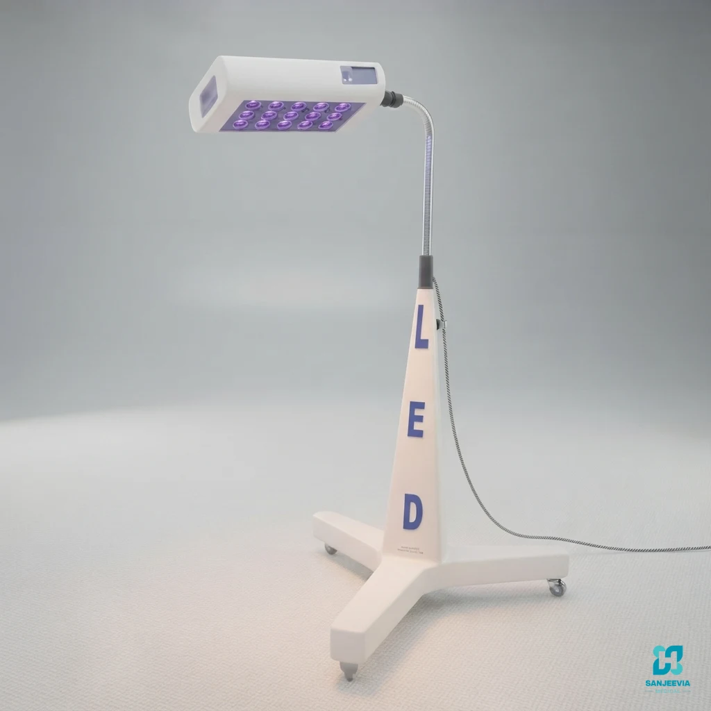 Phototherapy machine providing safe light therapy for newborn care