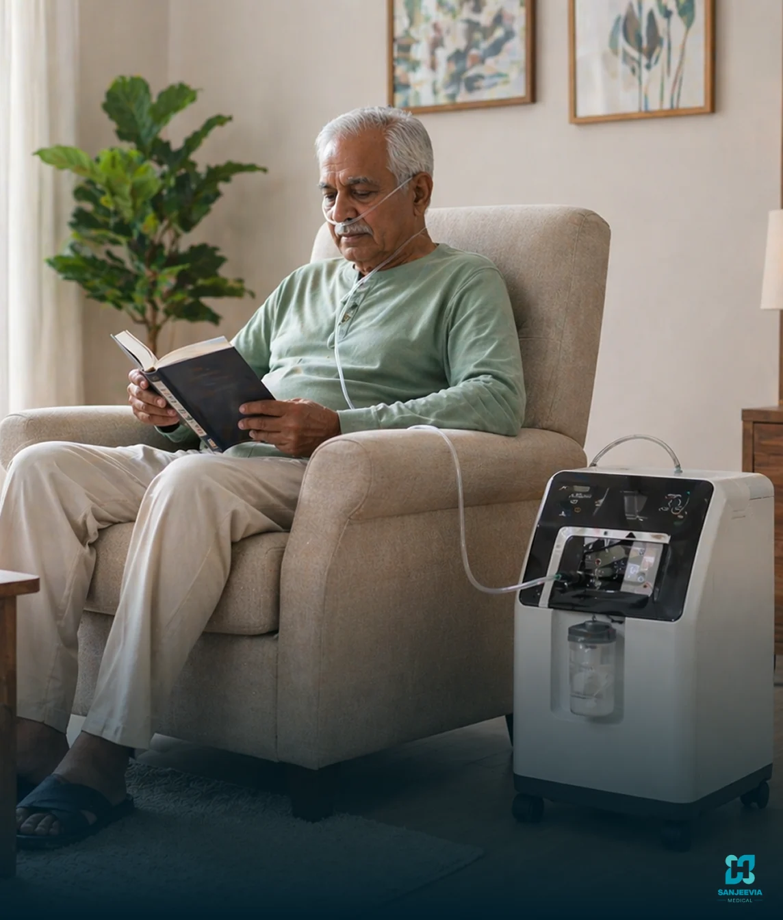 Oxygen Support and other related equipments on Sanjeevia dealing with Oxygen and respiratory issues.