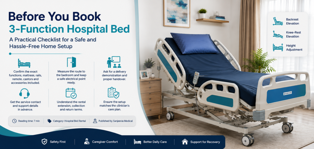 Use this checklist to confirm bed functions, room access, delivery, handover and safe setup before renting in Delhi NCR.
