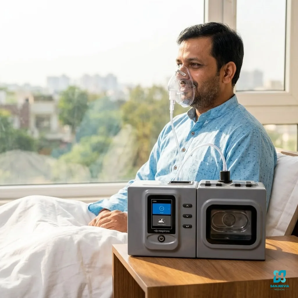 Deck Mount VT30 Auto CPAP, Deck Mount VT30 Auto CPAP delivering automatic pressure adjustment for better sleep therapy