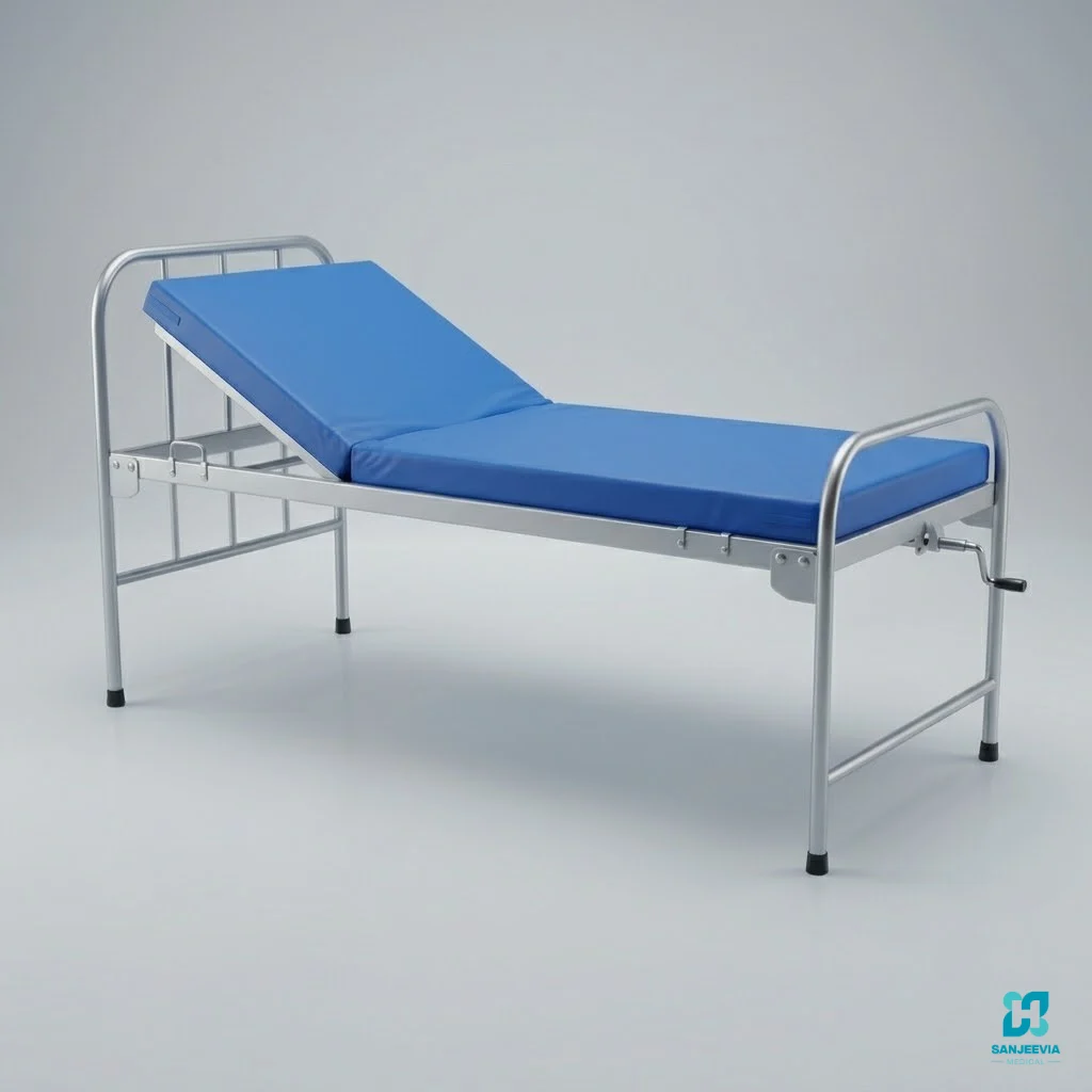 Medical Bed Mattress, Medical bed mattress placed on a hospital bed for comfortable patient recovery at home