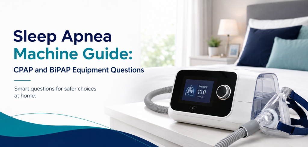 sleep apnea machine guide cpap and bipap: practical home-care equipment and rental guidance for families in Delhi NCR.