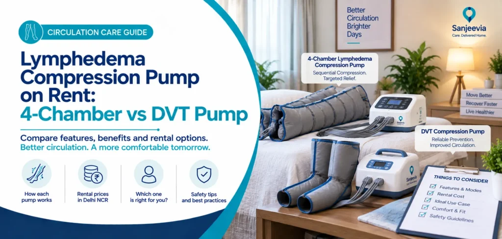 Lymphedema Compression Pump on Rent: 4-Chamber vs DVT Pump