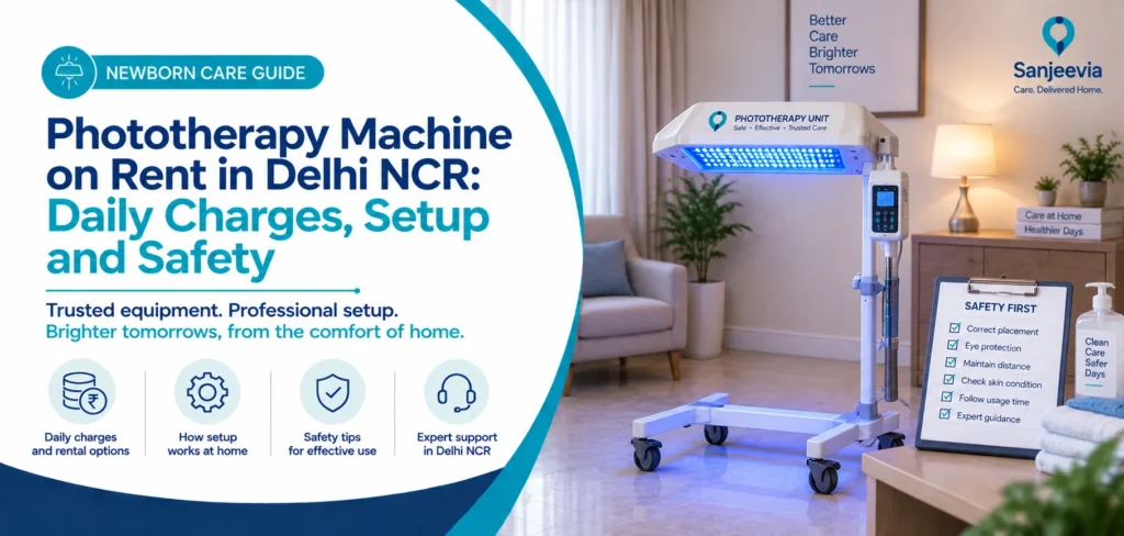 Phototherapy Machine on Rent in Delhi NCR- Daily Charges, Setup and Safety