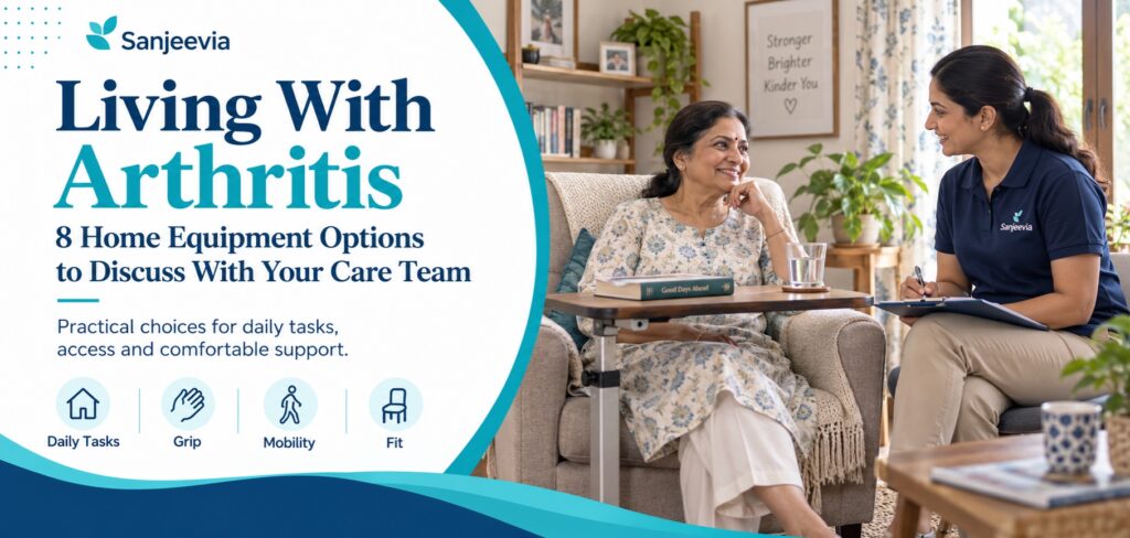 Eight home equipment options for daily living with arthritis