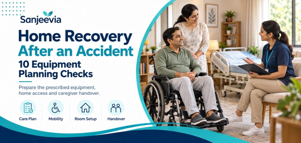 Home Recovery After a Major Accident: 10 Equipment Planning Checks: Sanjeevia equipment planning guide