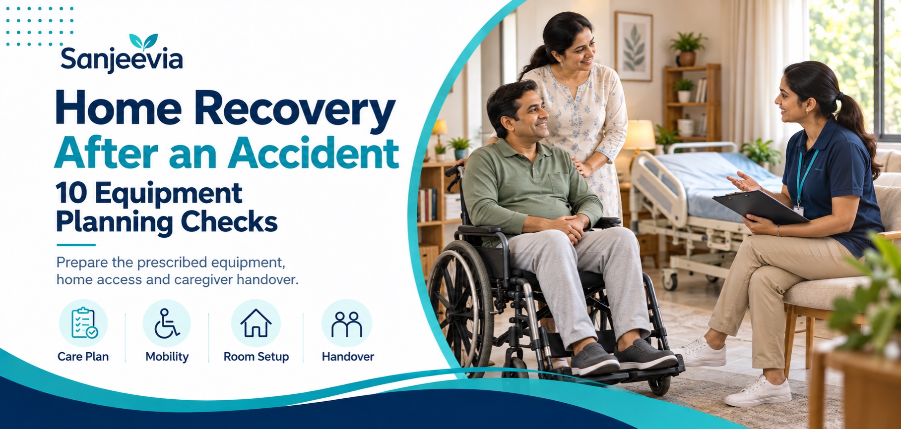 Home Recovery After a Major Accident: 10 Equipment Planning Checks: Sanjeevia equipment planning guide
